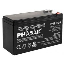 Phasak Bateria  12V / 9Ah - Bateria sellada plomo-acido estandar en Huesoi
